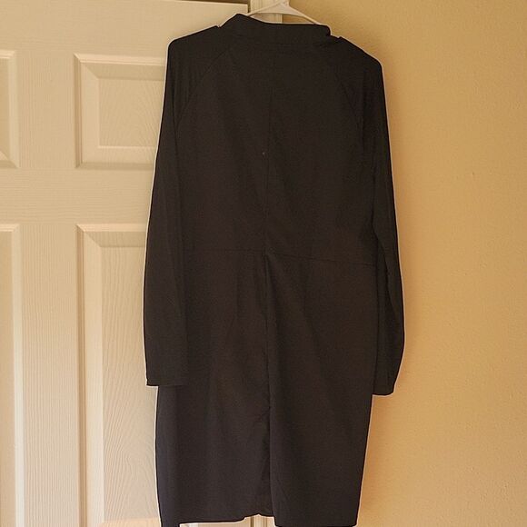 Hurley Women's Dress L Black Activewear Lightweight 1/4 Zip - Picture 7 of 8